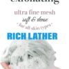 4 Exfoliating Bath Puff Super Soft Wash Ruffles for Bathtub and Shower, Skin Scrubbing and Body Exfoliating Ball Loofah Sponges Easiest and Most Effective Way to Exfoliate (Four Bath Ruffles)