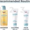 Eucerin AtoControl Bath & Shower Oil 400ml, Soap-Free and Fragrance-Free Body Cleansing Oil, Enriched with Omega-3 and Omega-6, Soothes and Protects Atopic Skin