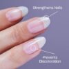 OPI Nail Polish A Natural Nail Base Coat, Daily Nail Strengthener and Base Coat Against Nail Discolouration, For Thin, Weak and Damaged Nails, Clear Nail Polish 15ml