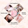 Phoetya 4 Pack Unicorn Shower Caps, Double Layer Waterproof Shower Hat Reusable Elastic Band Bath Caps for Women and Girls Shower Spa