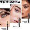 Proamate All in one Makeup Set, Cosmetic Make Up Starter Kit With Storage Bag Portable Travel Make Up Palette Eyeshadow Foundation Lip Gloss Makeup Gift Set for Teenage & Adults(Kit A001)