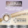 PurePlex Blonde Bond Reconstructing Shampoo. Professional Toning Formula Nourishes & Rebuilds hair from within, Protects & Restores, 200ml. By Knight & Wilson