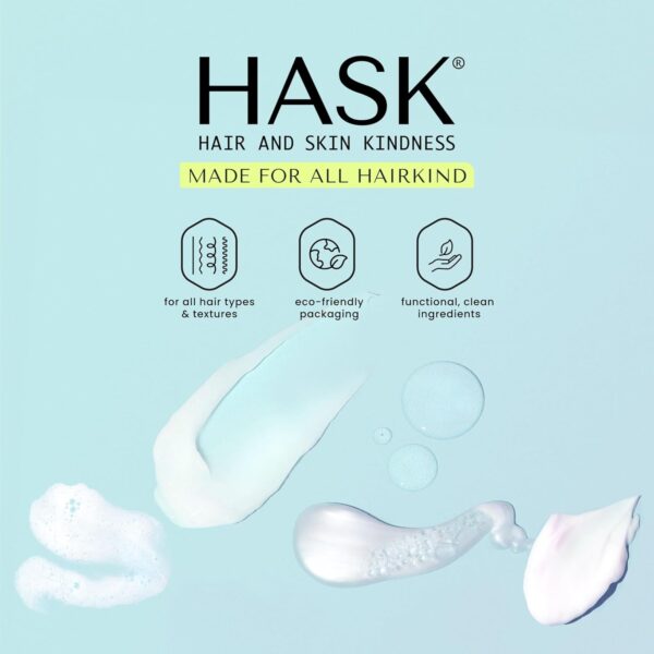 HASK Argan Oil 5-in-1 Leave In Conditioner Spray, repairing for all hair types, colour safe, gluten free, sulfate free, paraben free - 1 175ml Bottle