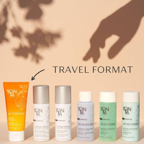 Cleansing Milk Yonka 75ml | 98% Natural Origin Gentle Makeup Remover Milk | Moisturises and Rebalances Skin | All Skin Types, Water Rinsing | Botanical Blend and Brown Algae (Travel Size)