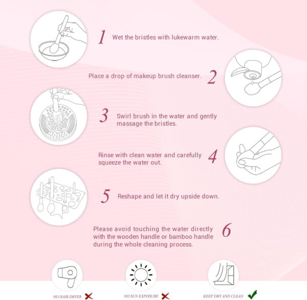 Jessup Brand 25pcs Professional Makeup Brush Set Beauty Cosmetic Foundation Powder Blush Eyeshadow Blending Highlighter Natural-Synthetic Hair Brushes (Black/Rose Gold) T155