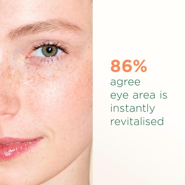 Simple Protect 'n' Glow Brightening Eye Gel Reduces Dark Circles and Relieves Screen-Stressed, Tired Eyes for Sensitive Skin 25 ml