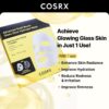 COSRX Advanced Snail Mucin Glass Glow Hydrogel Face Masks Skincare, Collagen Face Mask, Overnight Peel Off Korean Face Mask for Hydration Boost, Glass Skin Face Mask Korean Skincare, Pack of 3
