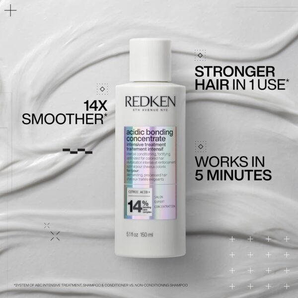 REDKEN Acidic Bonding Concentrate Intensive Pre-Treatment, Repairs Broken Bonds, For Damaged Hair, Bonding Care, 150ml