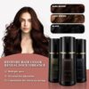 Natural Hair Dye Shampoo, Dye Shampoo 3-in-1, Ammonia & Paraben Free, for Men & Women (Black)
