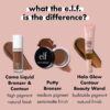 e.l.f. Camo Liquid Bronzer & Contour, Highly Pigmented, Natural-Looking Glowy Finish, Long-Lasting, Rounded Applicator, Vegan & Cruelty-Free, 2 Fair/Light