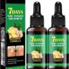 Nail Fungus Treatment, Ginger Nail Fungus Treatment,Toenail Cuticle Care Oil Care, Multi-Purpose Nail Repair for Your nails a Natural Shine (2 Pcs)