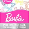 7th Heaven Barbie Pink Grapefruit & Vitamin E Peel-Off Face Mask - Pore Cleansing - For All Skin Types