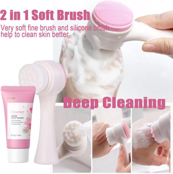 13pcs Skincare Gifts Set For Teenage Girls,Cherry Blossom Skincare Sets,High Moisturize Pure Plant Extract Skin Care Sets & Kits with Cleanser, Hydrosol,Serum,Cream,Eye Cream,Mask,Lip Mask,Mud Mask