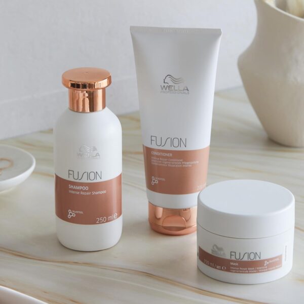 Wella Professionals Fusion Intense Repair Professional Haircare, Protection against Breakage & Damage, Deep Repair Hair Mask Treatment