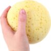 Extra Large Luxury Bath Sponge, Soft Shower Bathing Gentle Exfoliating Body Scrub, Great for Skin Care (1 Luxury Sponge)