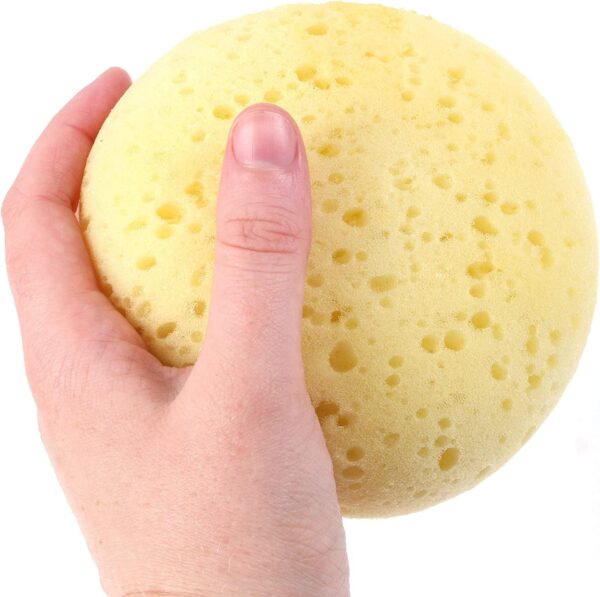 Extra Large Luxury Bath Sponge, Soft Shower Bathing Gentle Exfoliating Body Scrub, Great for Skin Care (1 Luxury Sponge)