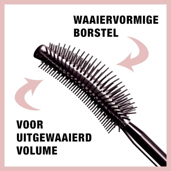 Maybelline New York, Volume Mascara, Lash Sensational, Colour: Very Black, 9.5 mL