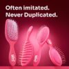 Wet Brush Original Detangling Hair Brush, Classic Black - Ultra-Soft IntelliFlex Bristles - Detangler Brush Glide Through Tangles With Ease For All Hair Types - For Women, Men, Wet & Dry Hair