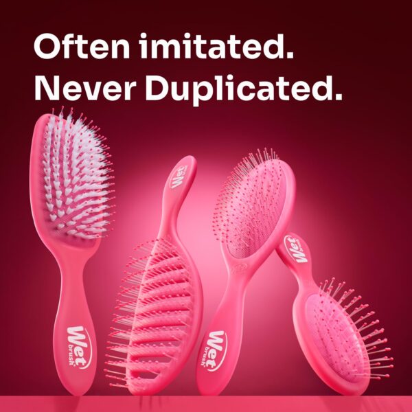 Wet Brush Original Detangling Hair Brush, Classic Black - Ultra-Soft IntelliFlex Bristles - Detangler Brush Glide Through Tangles With Ease For All Hair Types - For Women, Men, Wet & Dry Hair