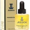 JESSICA Phenomen Cuticle Oil for Nails, Intensive Moisturiser, Natural Jojoba, Almond and Rice Oils, Heals, Rehydrates, 14.8ml