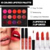 Professional All in one Makeup Set, Fenshine Cosmetic Make Up Starter Kit With Storage Bag Portable Travel Make Up Palette Eyeshadow Foundation Lip Gloss for Teenage & Adults (30PCS)