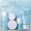 e.l.f. SKIN Jet Set Hydration Kit, Travel Friendly Hydrating Skincare Set, Face Cleanser, Balm, Moisturiser, Eye Cream and Night Cream, Vegan and Cruelty-Free