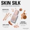 Makeup Revolution, Skin Silk Serum Foundation, Light to Medium Coverage, Contains Hyaluronic Acid, F7, 23ml