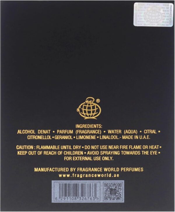 Imperium by Fragrance World for Men - 3.4 oz EDP Spray