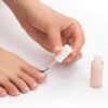 PODERM - FUNGAL NAIL INFECTIONS - Powder Pink nail varnish TEA TREE - Prevention & Treatment of Nails Yellowed/Damaged by FUNGAL INFECTIONS - TREATS & COLOURS - foot/hand treatment - Swiss Made