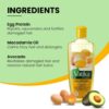 Vatika Naturals Egg Protein Multivitamin Hair Oil - 200 g | Conditions, Repairs, Strengthens | Deep Conditioning With Goodness of Natural Egg