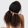 71NkHngJeQL._SL1280_.jpg Kitsch Ultra Petite Satin Scrunchies for Women - No Crease Hair Ties for Girls | Scrunchies For All Hair Types and Textures, Perfect for Day or Night - 6 Pcs, Eucalyptus