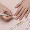 BLUESKY Hand and Nail Care Kit For Damaged Nails, Cuticle Oil Pen, Hand Cream, Nail Growth Booster, 3 Piece Gift Set, Clear