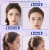 Hair Wax Stick & Slick Back Hair Brush, Hair Pomade/Balm for Smooth Flyaways, Frizz, Sleek Ponytail, Buns, Styling Accessories Cream/Gel for Girls, Kids