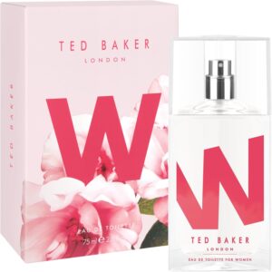 Ted Baker W EDT, Gentle and Sophisticated Fragrance, Fig Leaf, White Peony and African Violet Top Notes with Pink Orchid, Cassis and Raspberry Middle Notes, 75ml