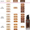 Sleek MakeUP In Your Tone 24 Hour Foundation, Medium Buildable Coverage in 30 Shades, Semi-Matte Flawless Finish, 9N, 30ml