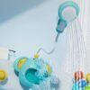 Elephant Shower Toy, Bath Bubble Toy, Water Pump Toy, Bathtub Sprayer Toys, Trunk Spout Rinser Bathtub Sprayer, Fun Bubble Maker For Travel Bathtubs And Baby Bath Time