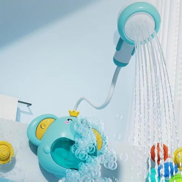 Elephant Shower Toy, Bath Bubble Toy, Water Pump Toy, Bathtub Sprayer Toys, Trunk Spout Rinser Bathtub Sprayer, Fun Bubble Maker For Travel Bathtubs And Baby Bath Time