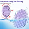 Scalp Massager Hair Growth Comb - Hair Care Brush for Dandruff Removal - Built-in Anion Device -Rechargeable - Electric Hair Follicle Stimulation Tool - Gifts for Men and Women to Relax Head Stress