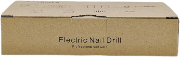 NAILGIRLS Rechargeable Cordless Nail Drill Machine, Portable Electric 35000RPM Professional File for Acrylic Gel Nails, Efile Manicure Pedicure Polishing, Pink