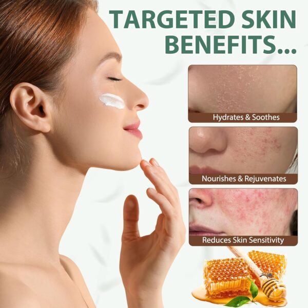 Beef Tallow for Skin Care 120 g, Tallow and Honey Balm, Tallow Face Cream, Tallow Face Moisturizer, Organic Grass-Fed Whipped Tallow Balm with Raw Honey, Deep Hydration for Face & Body