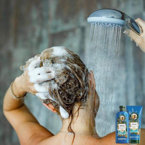 Argan Oil Repair Shampoo & Conditioner Bundle - Silicone-Free Hair Care to Nourish & Restore Damaged Hair
