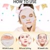 7 PCS Kids Face Masks, Skin Care for Teenage Girls - Hydrating Sheet Mask to Moisturizing and Smoothing, Fruit Face Masks Beauty Gift Set for Women & Girls Skin Hydrate, Brighten, Moisturize, Soothe