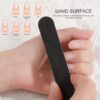 FANDAMEI Nail Files and Buffers, 100/180 400/4000 Grit Professional Manicure Tools Kit Rectangular Art Care Buffer Block Tools, 7 Ways Buffer Block for Trim, Polish and Shine Nail, 20Pcs/Pack