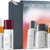 Dermalogica Expertise on the Go Gift Set, Travel-Size Daily Cleanser 50ml, Daily Microfoliant 13g, BioLumin-C Serum 15ml, Retinol Serum 15ml, Skincare Set, Pack of 4 + Travel Bag