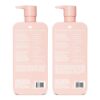 MONDAY HAIRCARE Volume Shampoo + Conditioner Set (2 Pack) 27oz Each for Thin, Fine, and Oily Hair, Made from Coconut Oil, Ginger Extract, & Vitamin E, 100% Recyclable Bottles