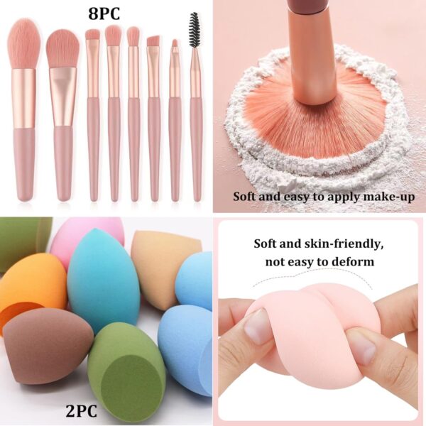 Make-Up Sets,All In One Make Up Set For Women,Makeup Kit Includes 40 Colors Eyeshadow Palette Mascara Foundation & Face Primer Eyeliner Stamp Lip Gloss Set Eyebrow Soap Makeup Sponge