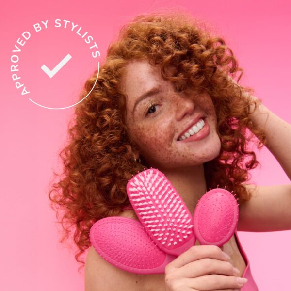 Wet Brush Original Detangling Hair Brush, Classic Black - Ultra-Soft IntelliFlex Bristles - Detangler Brush Glide Through Tangles With Ease For All Hair Types - For Women, Men, Wet & Dry Hair