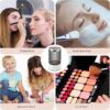 Electric Makeup Brush Cleaner Machine,USB Automatic Makeup Brush Cleaner,Quick Wash in Seconds Cosmetic Brushes Cleaning Tools,Hand Free Make up Brush Cleaner Set for Cleaning and Drying
