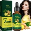 71Qtaw32NbL._AC_SL1500_.jpg Ginger Anti Hair Loss 7 Days Oil,Ginger Hair Growth Oil,Hair Loss Treatment for Women,Hair Growth Serum,Repair Damaged Hair,Ginger Hair Growth Germinal Oil,Hair Strengthening Products,Hair Thickening