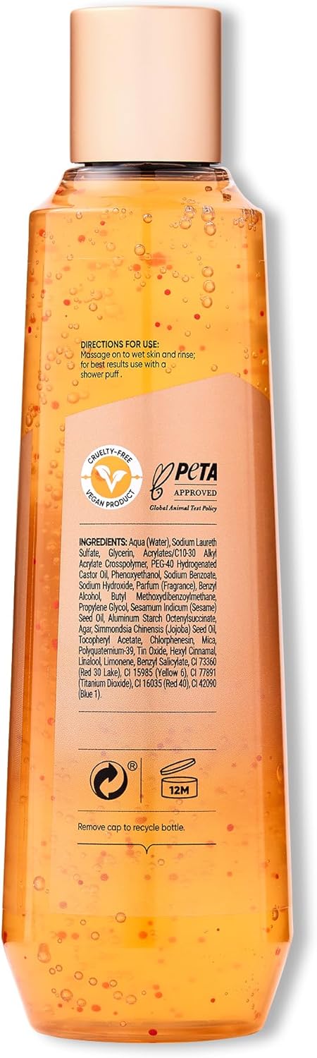Sanctuary Spa Shower Gel Women, No Mineral Oil, Cruelty Free, Natural And Vegan Body Wash, 250 Ml